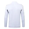 25/26 Germany White long zipper Training Jacket Set