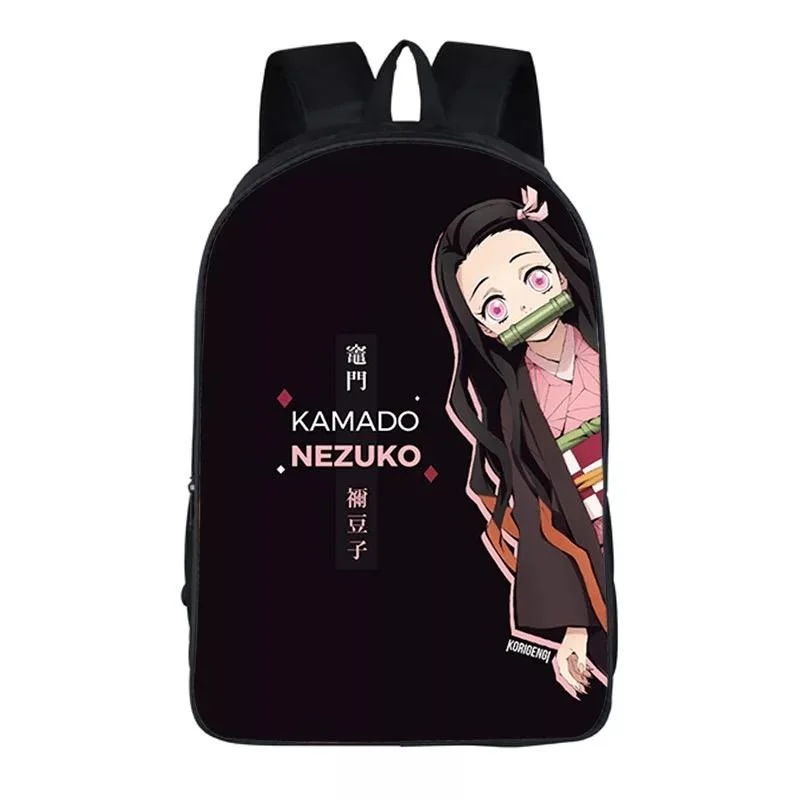 Buzzdaisy Demon Slayer Kimetsu no Yaiba Kamado Nezuko #13 Backpack School Sports Bag
