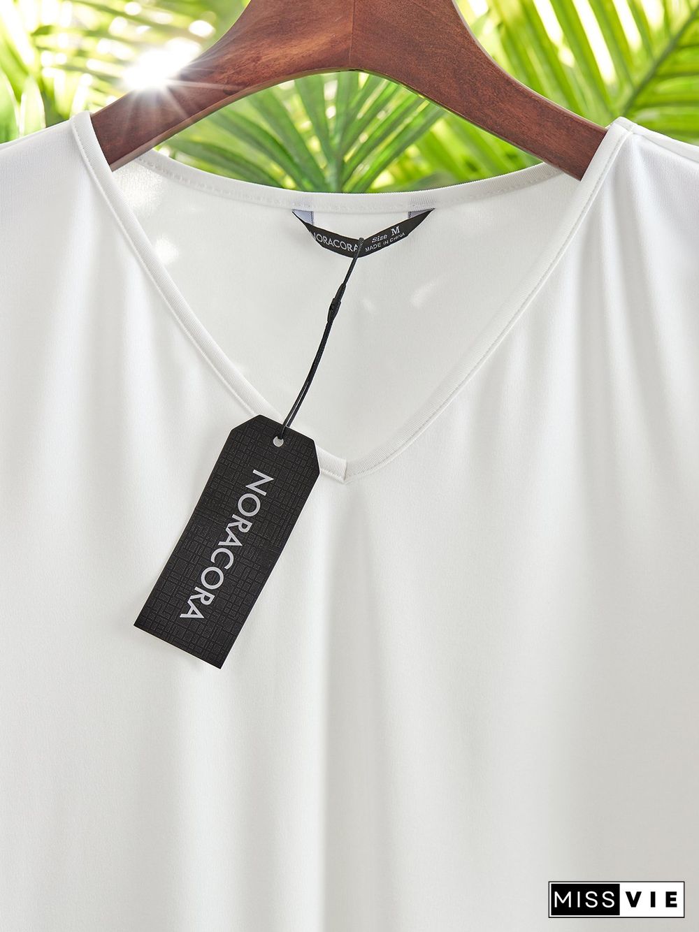Casual Fit V Neck Dresses
