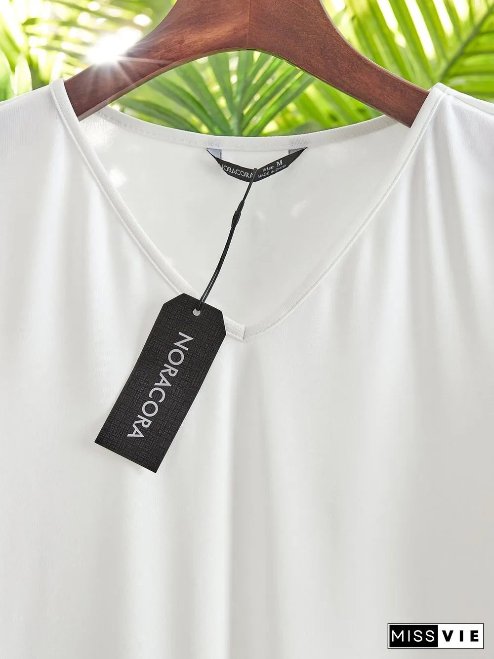 Casual Fit V Neck Dresses