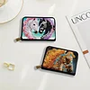 2pcs Horse Pattern Diamond Painting Fashion Card Holder Compact Coin Purse