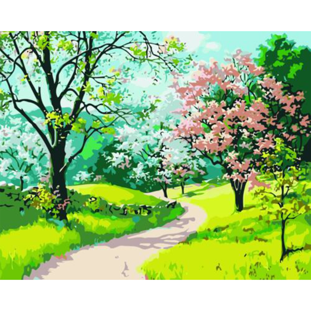 

50*40cm - Painting By Numbers - Spring, 501 Original