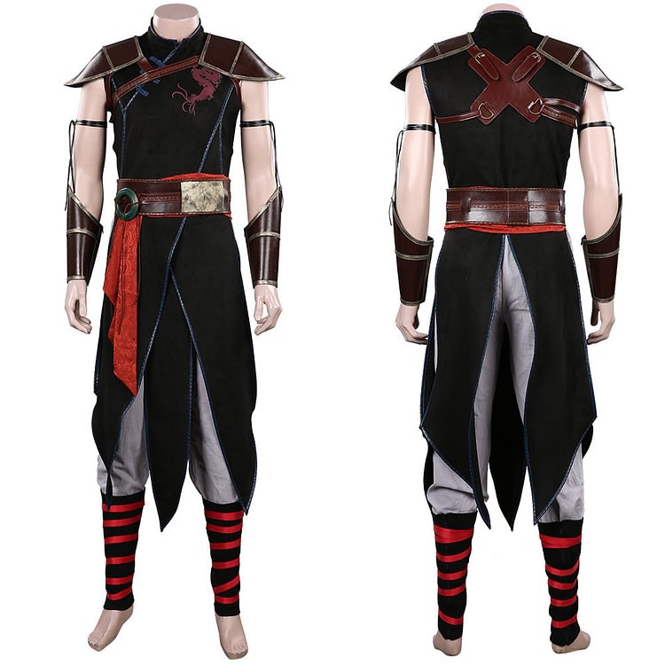 Movie Mortal Kombat 2021 Kung Lao Cosplay Costume Outfits Halloween Carnival Suit
