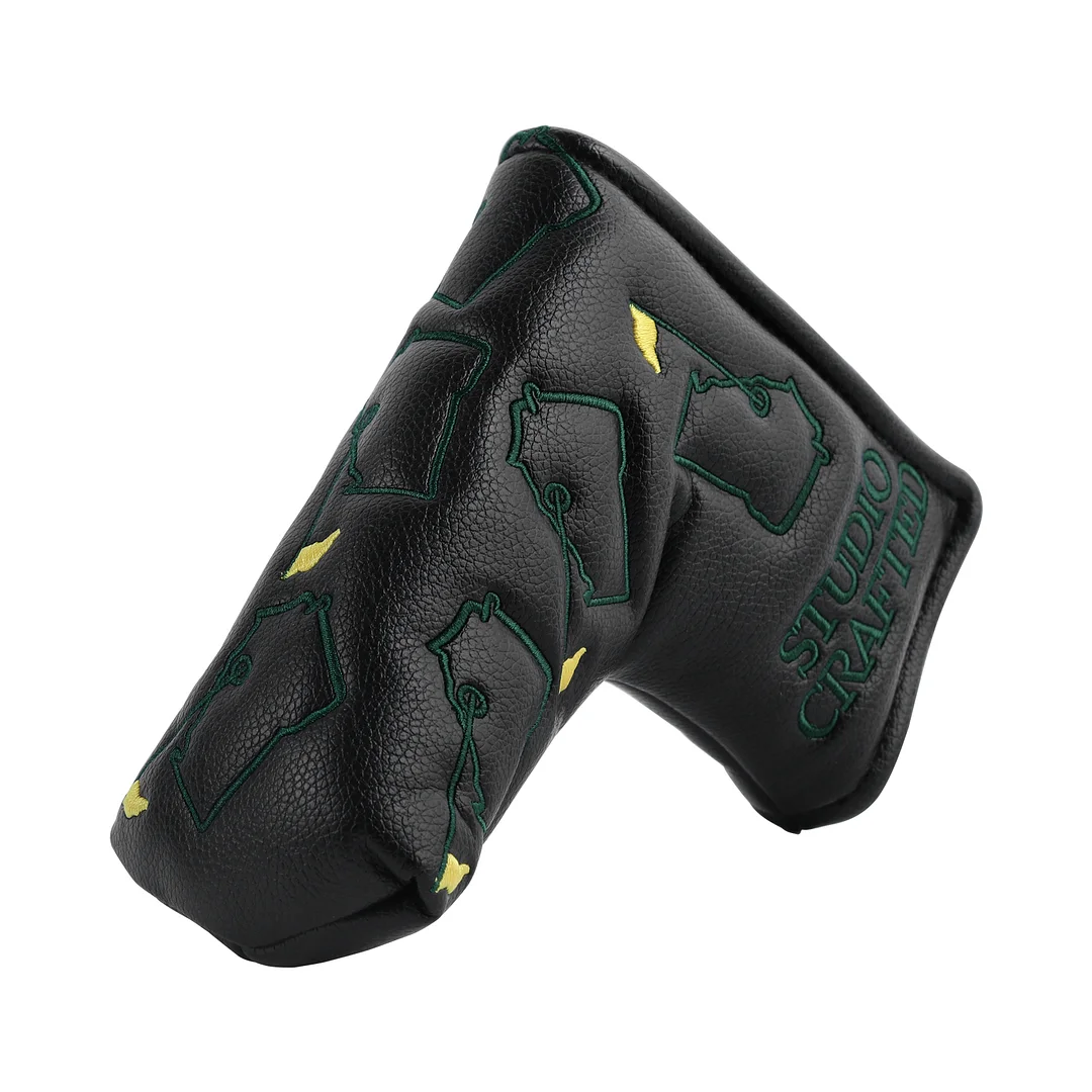 Augusta Georgia Black Blade Golf Putter Headcover
