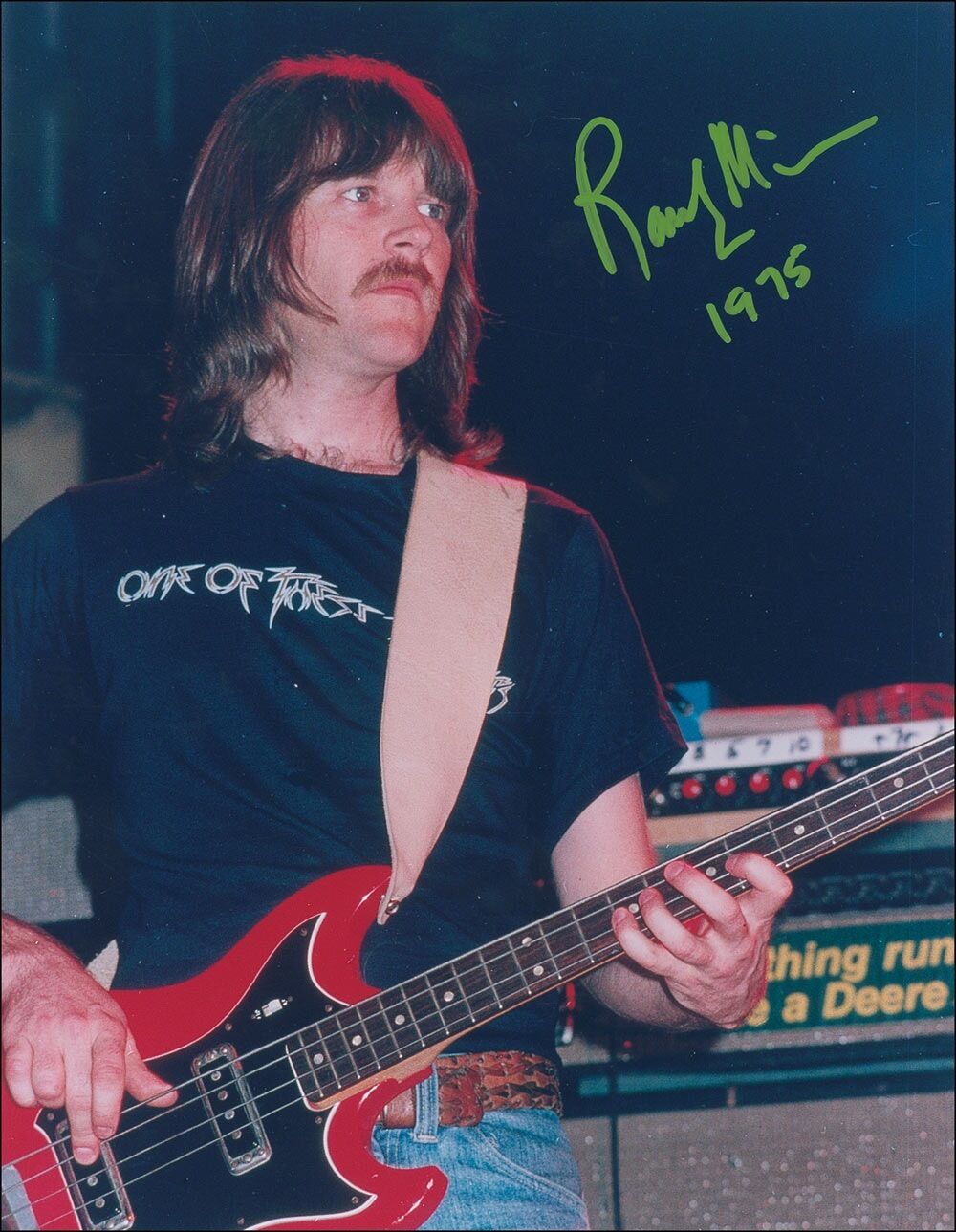 RANDY MEISNER Signed Photo Poster paintinggraph - Rock Star - The Eagles / Poco - preprint