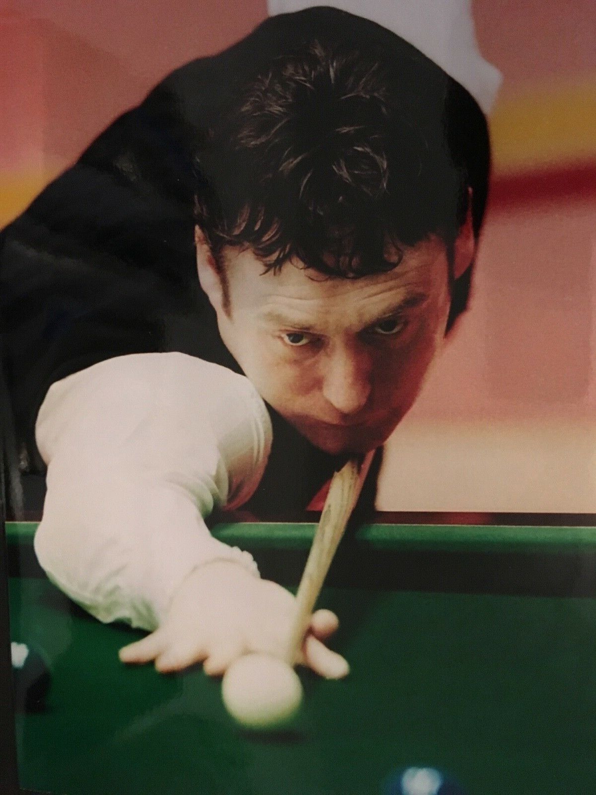 JIMMY WHITE - LEGENDARY SNOOKER PLAYER - BRILLIANT UNSIGNED Photo Poster paintingGRAPH