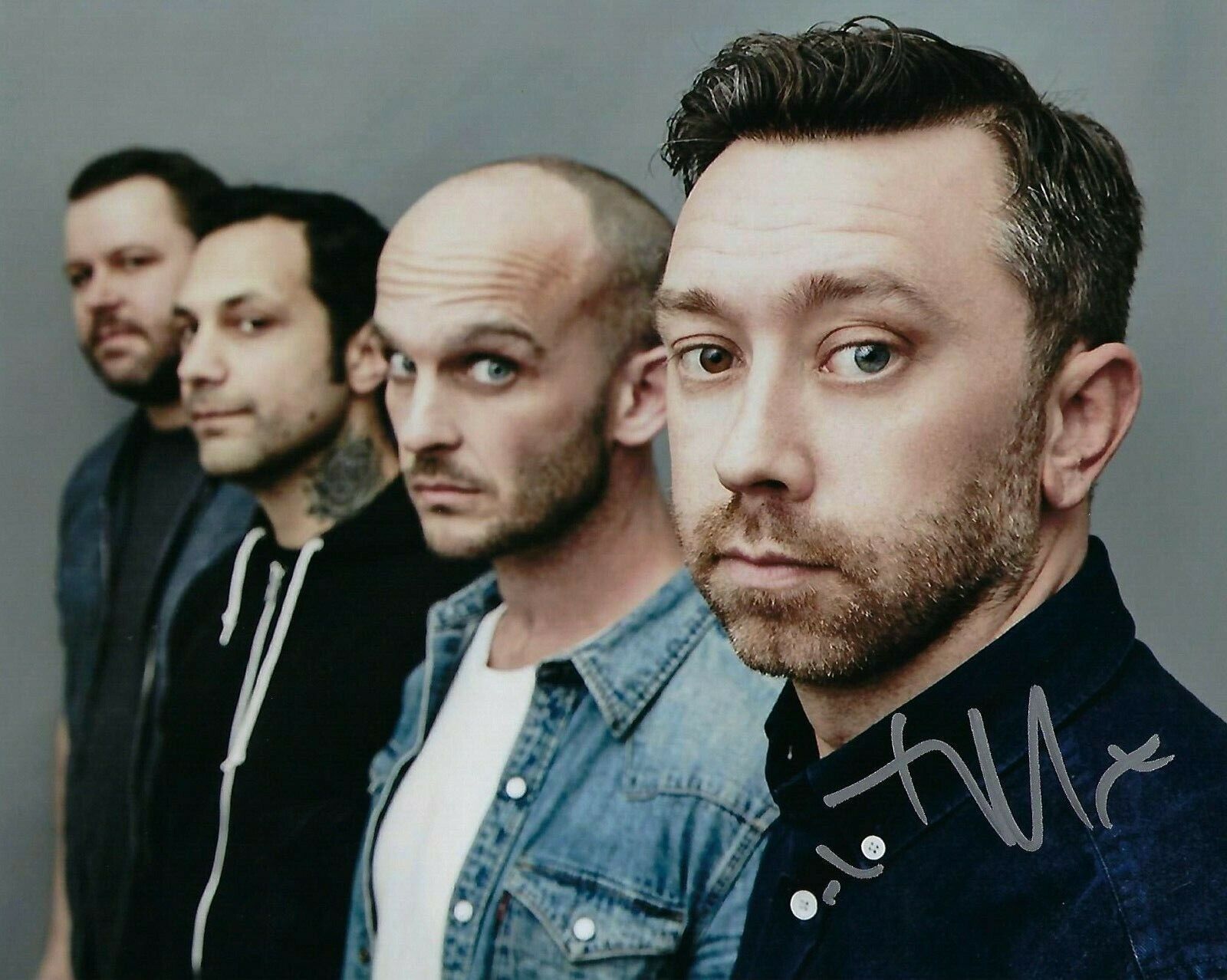 GFA Rise Against Rock Star * TIM McILRATH * Signed 8x10 Photo Poster painting PROOF T12 COA