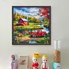 Farm Truck-14CT Counted Cross Stitch 40*40cm/15.75*15.75in tapestrymarket