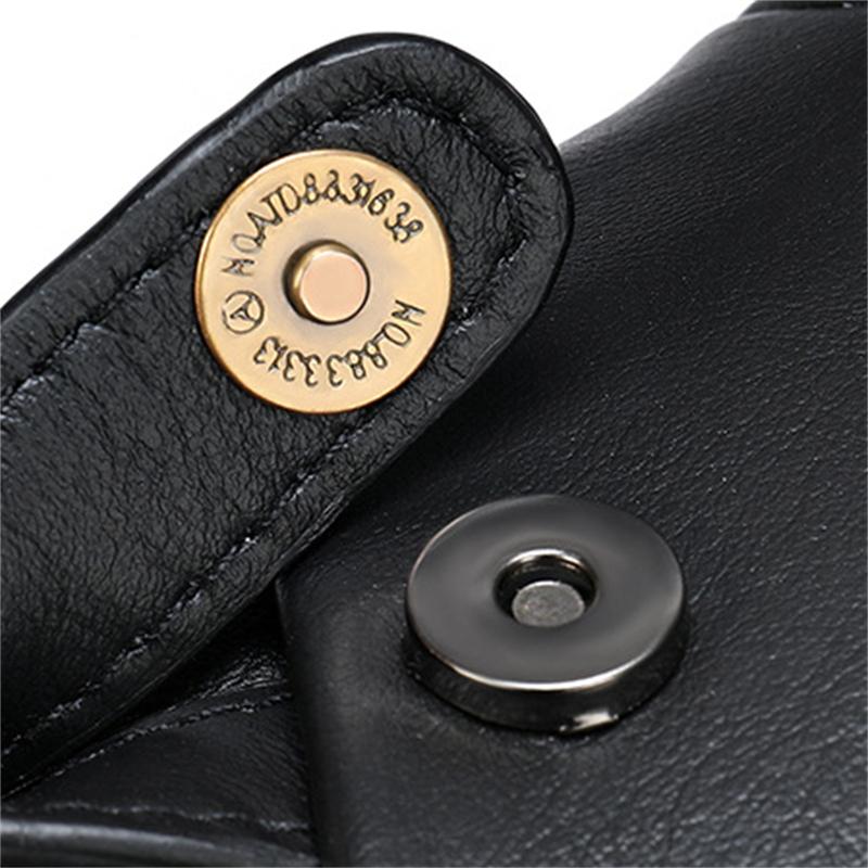 Fashion Chest Bag Leisure Outdoor Sports Cycling Leather Ultra-Thin Crossbody Bag