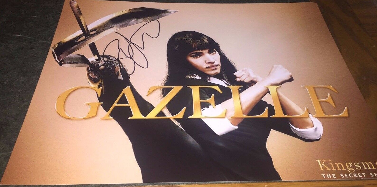 Sofia Boutella Kingsman: The Secret Service Signed 11x14 Photo Poster painting Autographed COA