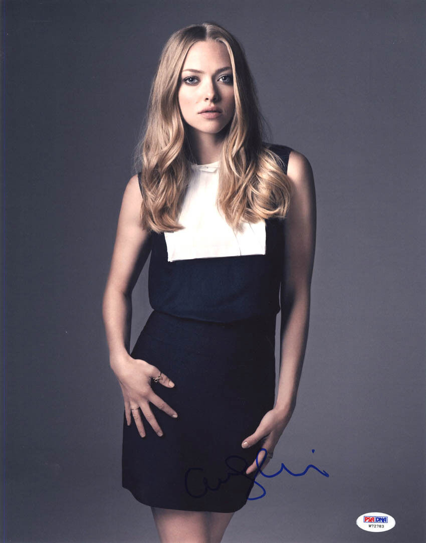Amanda Seyfried SIGNED 11x14 Photo Poster painting Les Miserables Ted 2 PSA/DNA AUTOGRAPHED