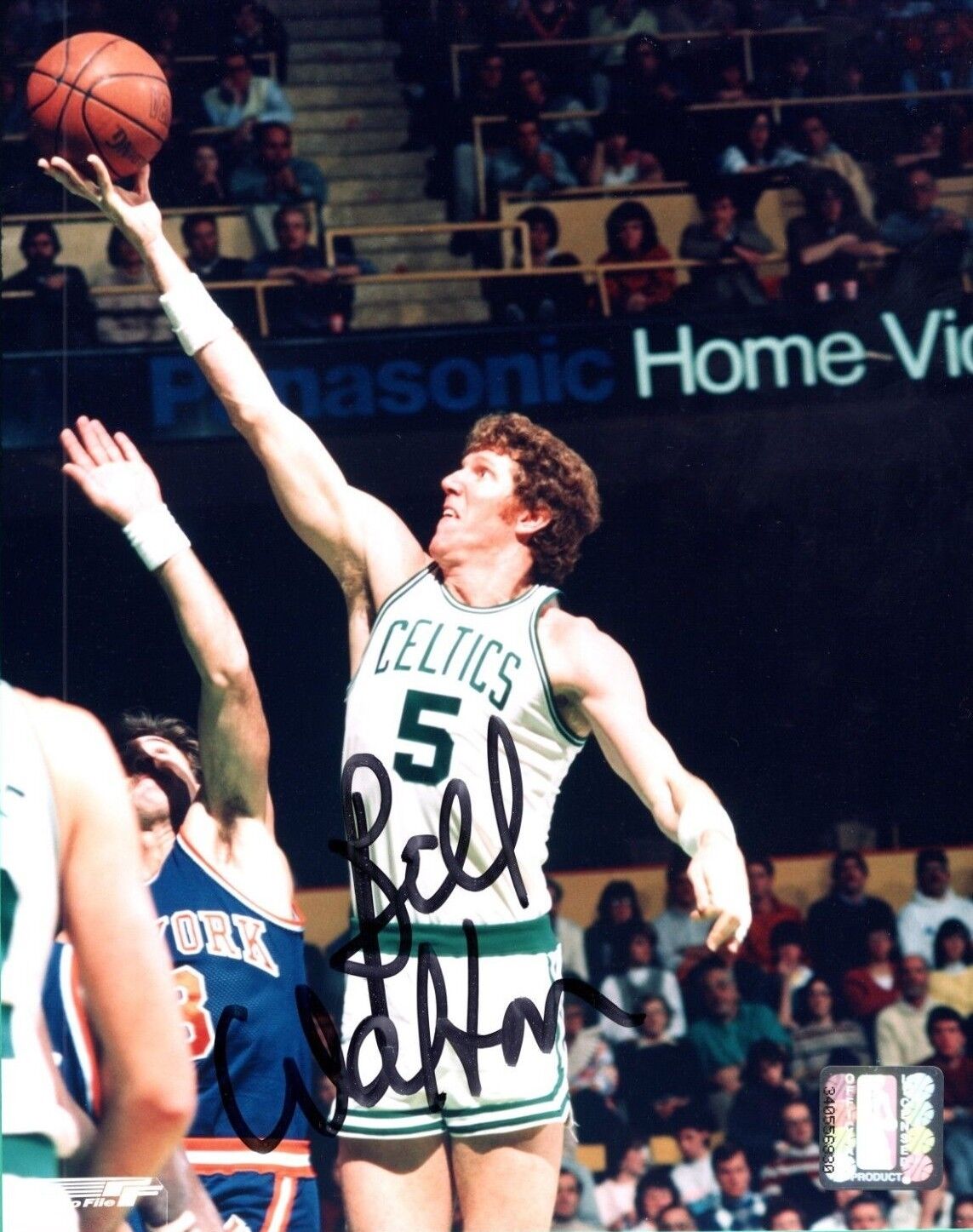 Bill Walton Boston Celtics NBA Basketball HOF Hand Signed Autograph 8x10 Photo Poster painting