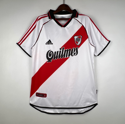 Retro River Plate 00/01 Home Football Shirts 1:1 Thai Quality