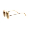 Spiked Round Sunglasses