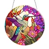 Diamond Painting Acrylic Bird Pendant Colorful Home Windows Decor