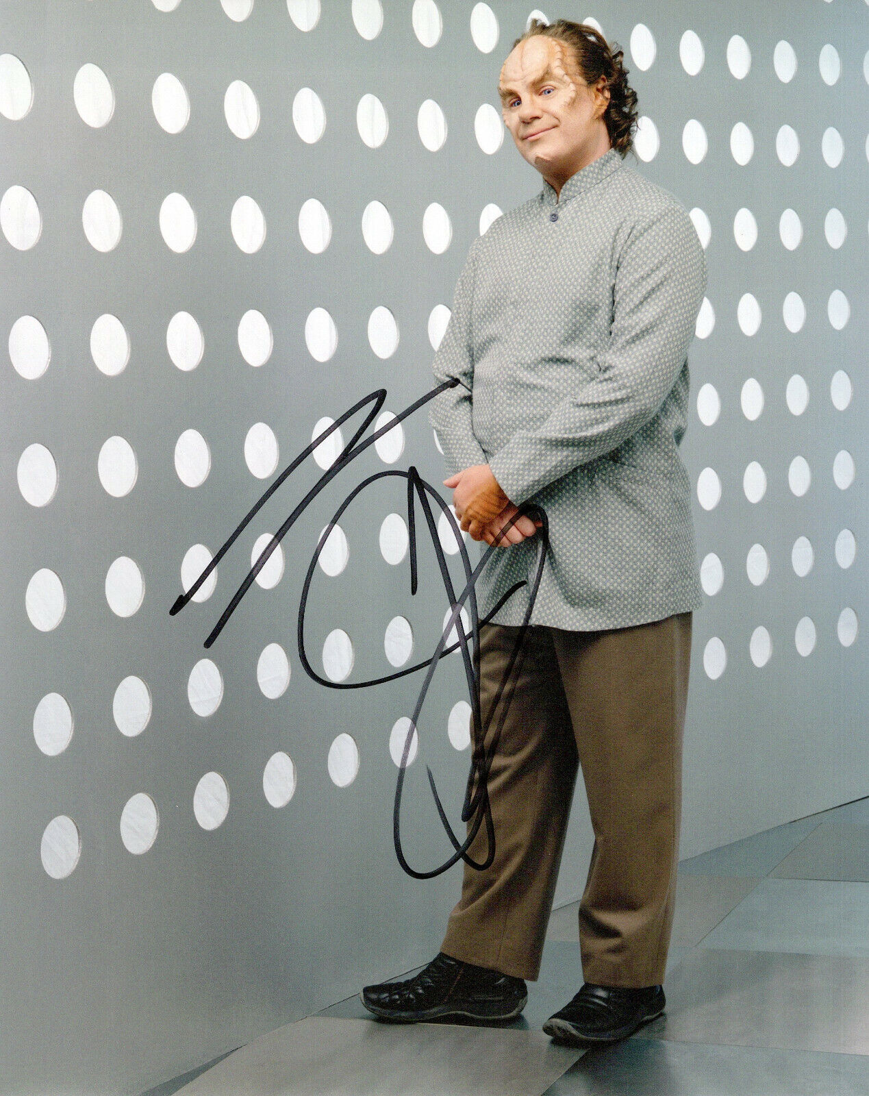 John Billingsley Star Trek Enterprise autographed Photo Poster painting signed 8X10 #4 Dr. Phlox