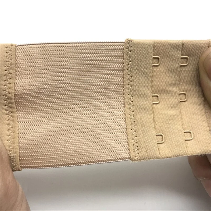 3PCS Bra Extender 2/3/4 Hooks Women Elastic Bra Extension Strap Hook Clip Intimates Adjustable Lengthened Buckle Bra Accessories