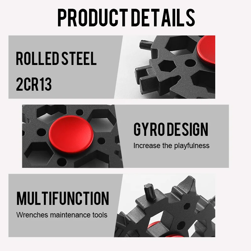 SAKER&reg; 23-in-1 Snowflake Multitool