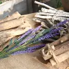 12 Heads PE Foam Lavender Artificial Flower