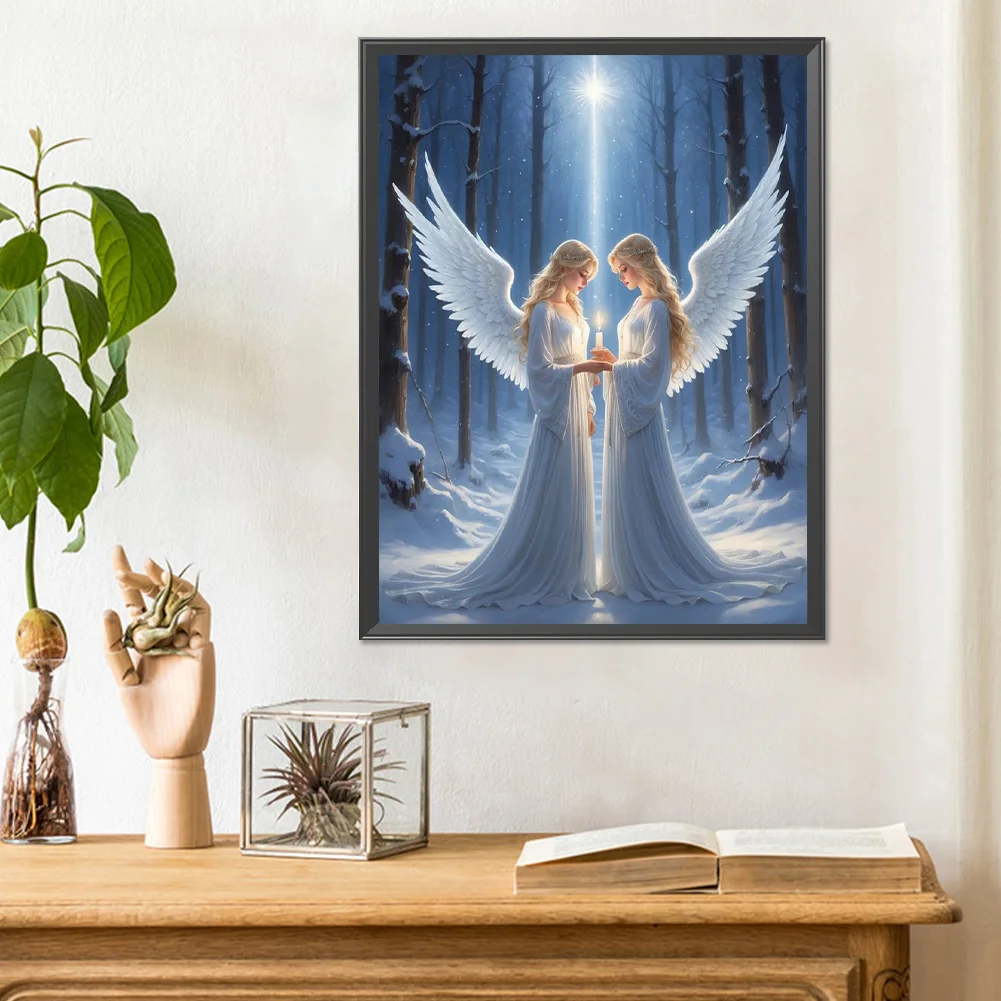 Full Round Diamond Painting 30*40cm - Praying Girl