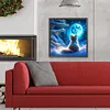 Diamond Painting-DIY Full Round Drill Star Cat