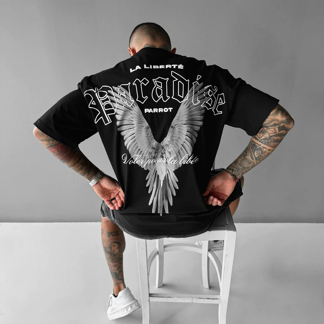Oversize La Libert&eacute; Paradise T-shirt
