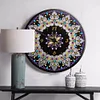  DIY Round Metal Tin Mandala Diamond Painting Special Shaped  Clock Kit