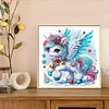 Cartoon Einhorn 5d DIY Diamant Kunst Malerei Kits Teilbohrer Edelstein Kunst 30x30cm