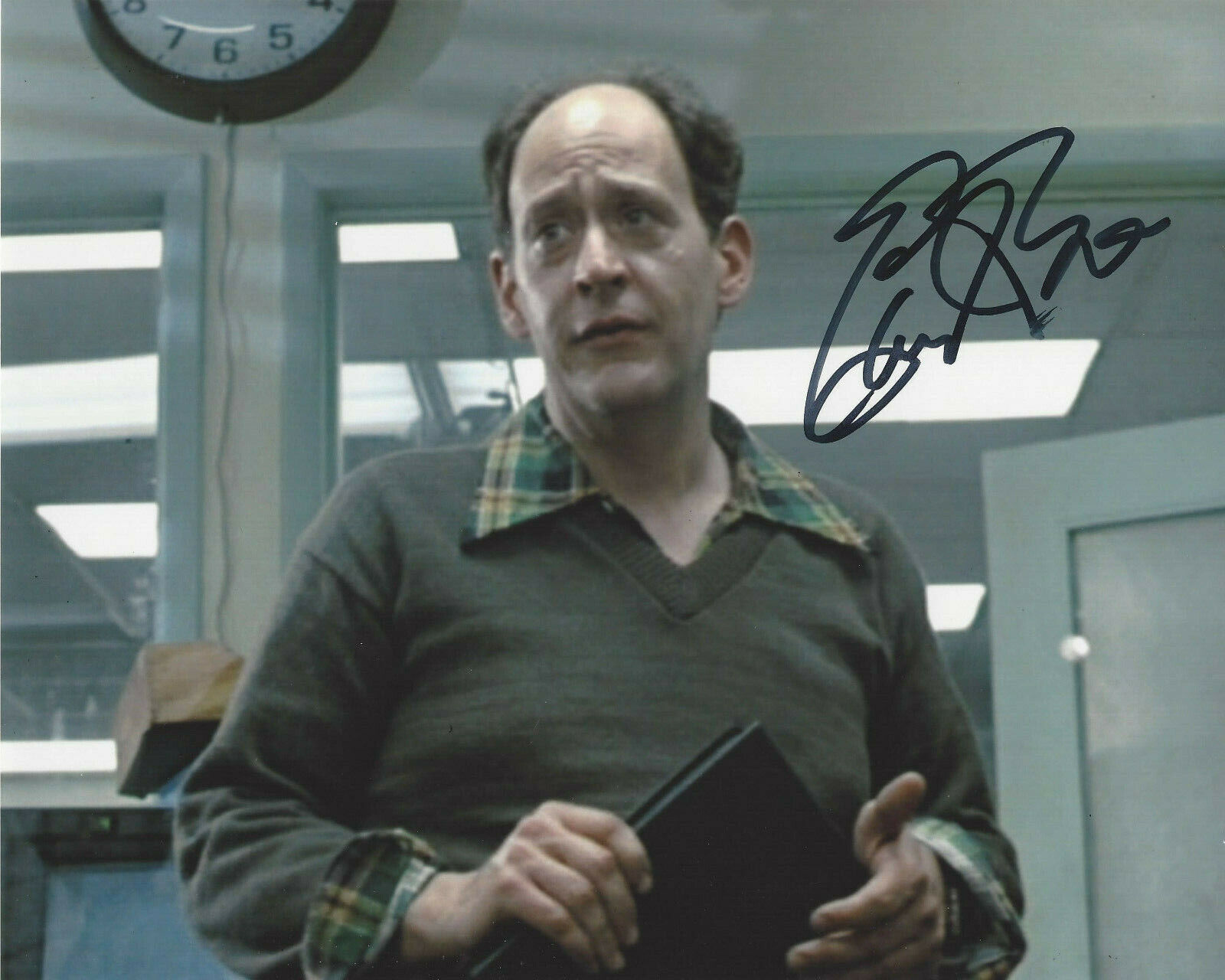 EARL BOEN SIGNED AUTHENTIC 'TERMINATOR' DR. DILBERMAN 8x10 MOVIE Photo Poster painting B w/COA