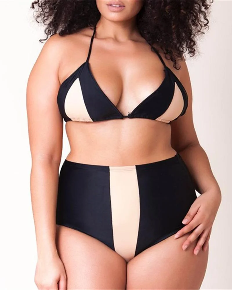 High-Waisted Push Up Swimsuits