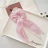 Lovely Plain Colors Chiffon Hair Band Knot Scrunchie