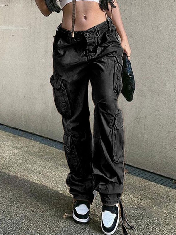 patched cargo pants