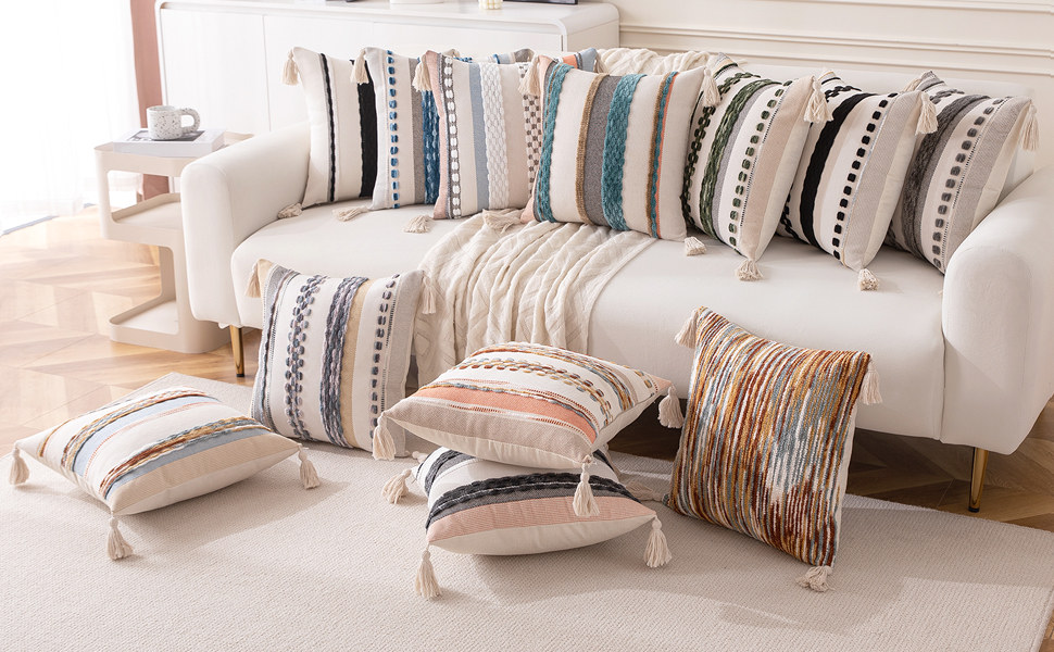 Bohemian Decorative Pillow Covers