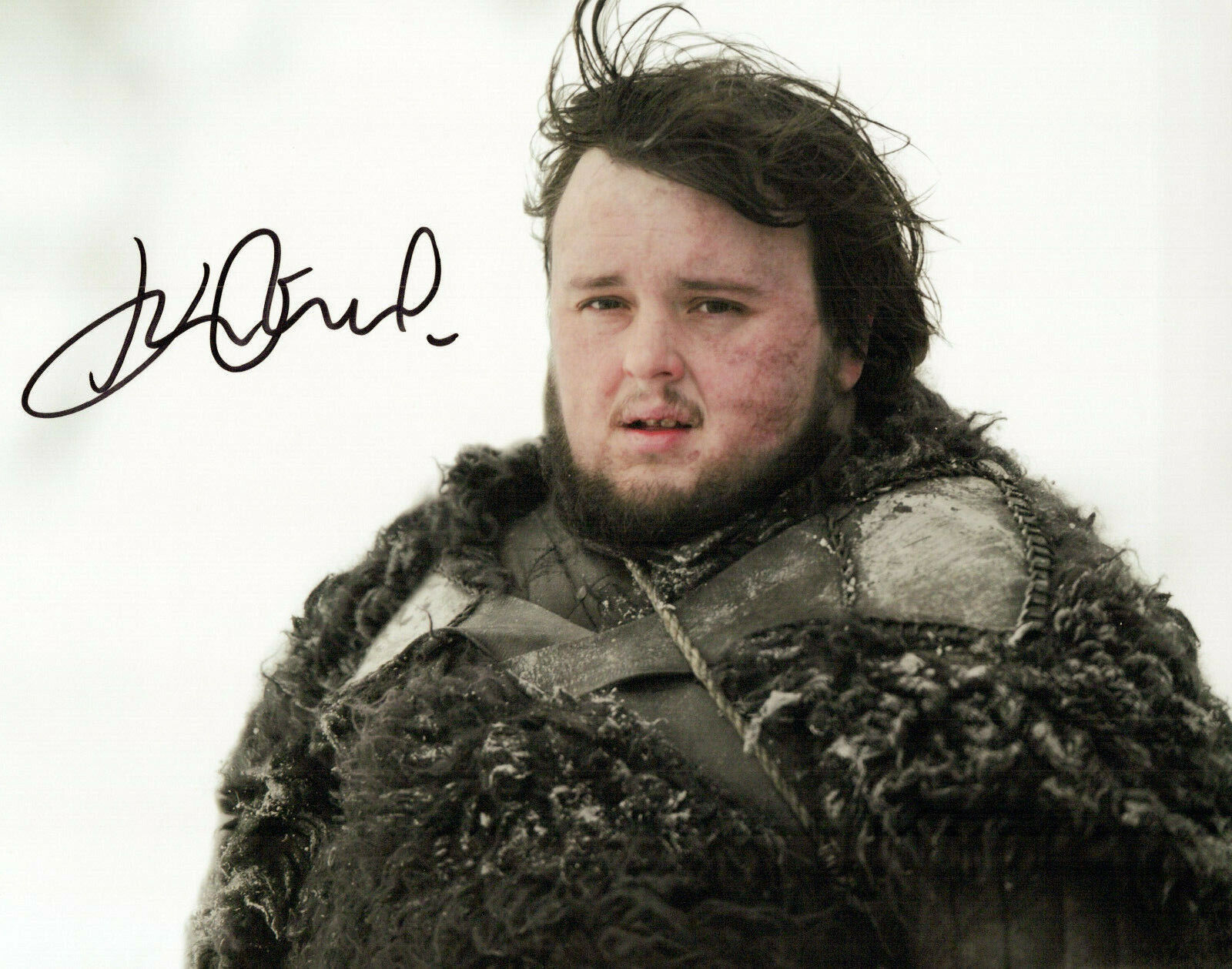 John Bradley Game Of Thrones autographed Photo Poster painting signed 8x10 #3 Samwell Tarly