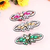 3pcs Girls DIY Diamond Hair Clip Butterfly Hollow Hairpin Elegant Barrettes