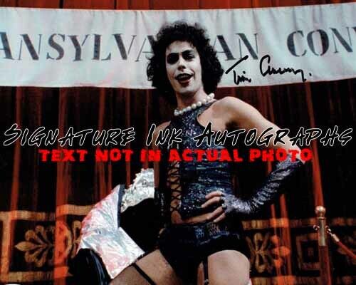 Tim Curry Signed Rocky Horror Autographed 8x10 Photo Poster painting reprint