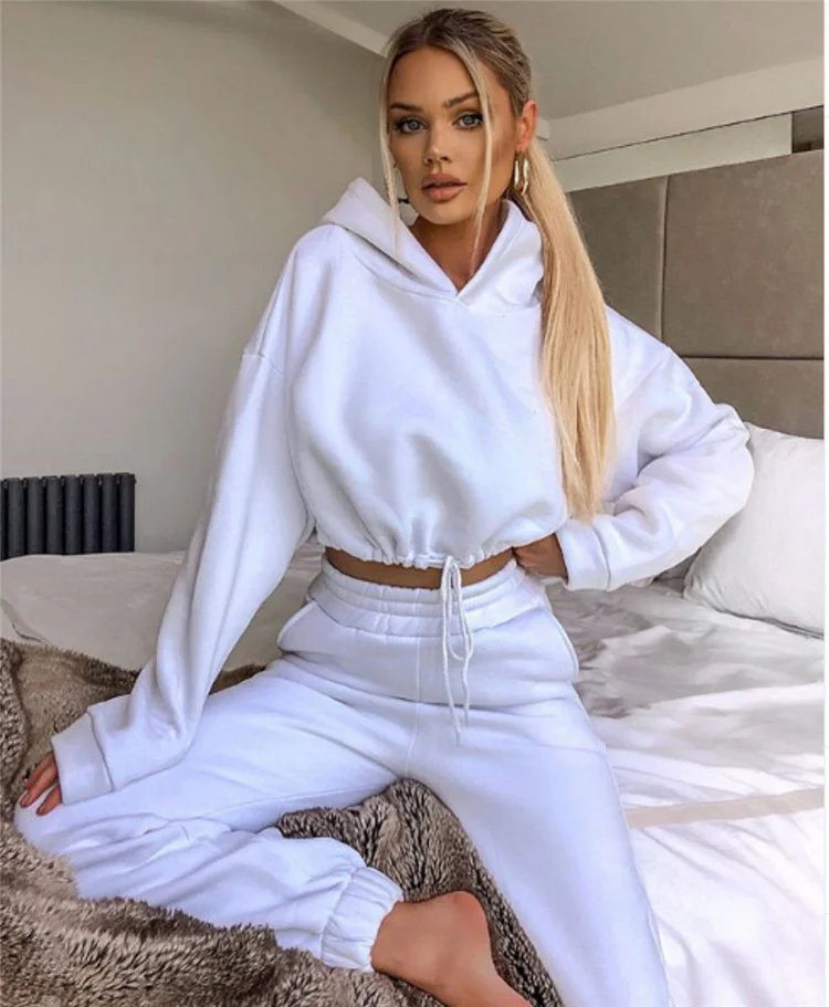 PASUXI Women's 2 Piece Tracksuits - Long Sleeve Sweatshirt & Pants Set huanwei