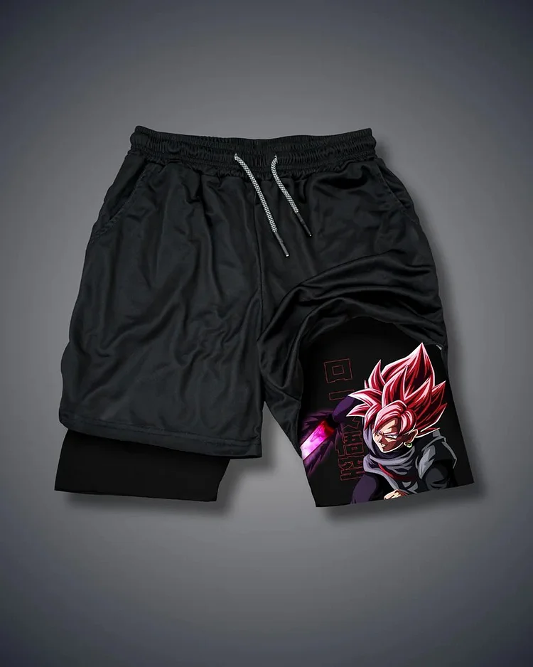 Dragon Ball Rose Goku Performance Shorts