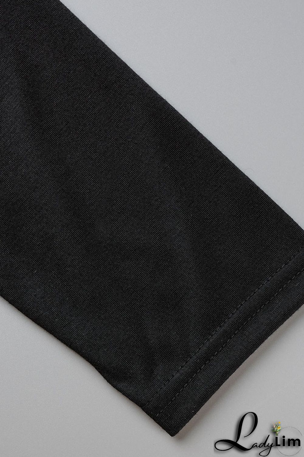 Black Casual Print Patchwork O Neck Long Sleeve Dresses