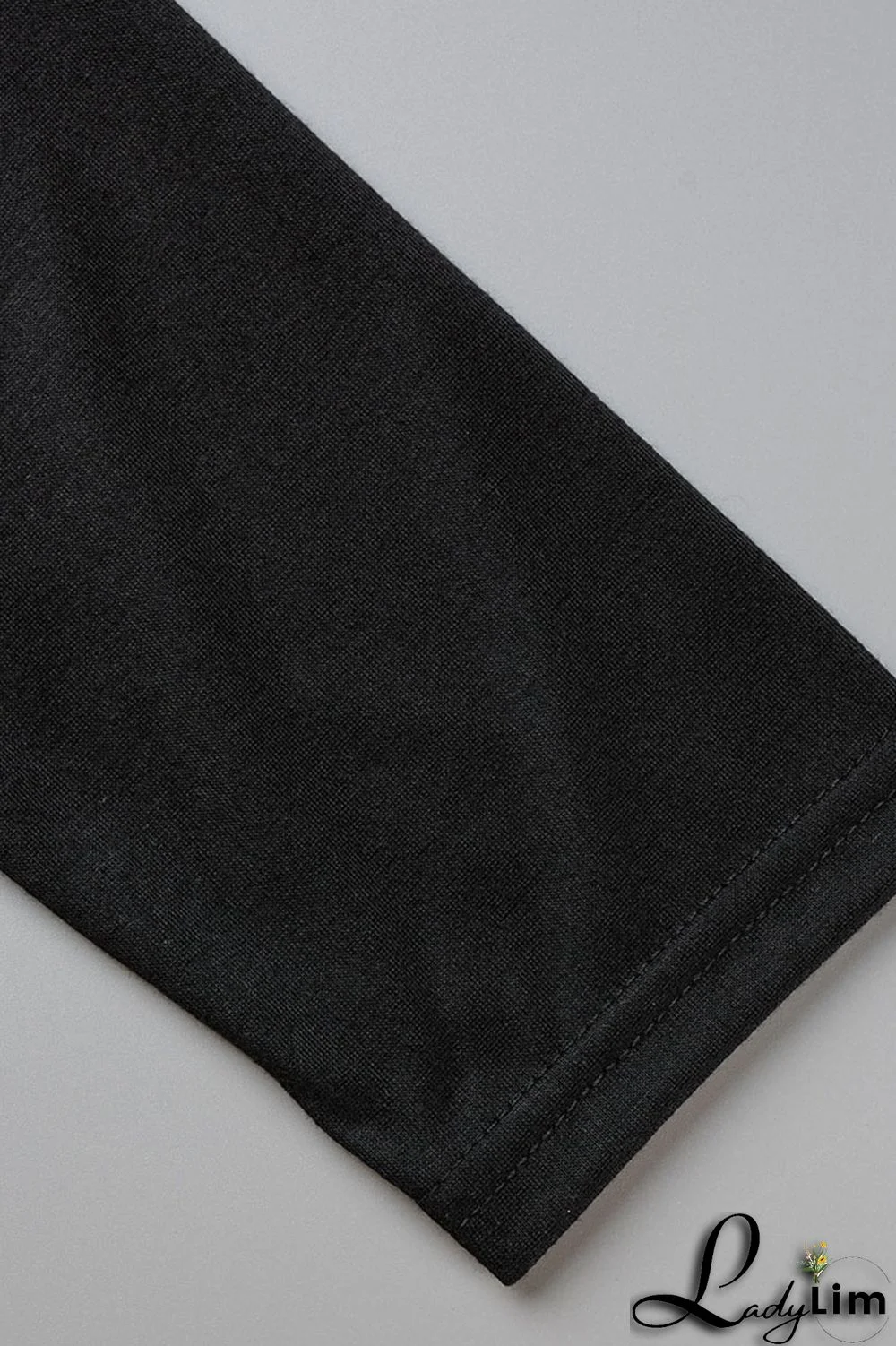 Black Casual Print Patchwork O Neck Long Sleeve Dresses