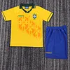 1994 Retro Brazil Home Football Shirt 1:1 Thai Quality Kids Size