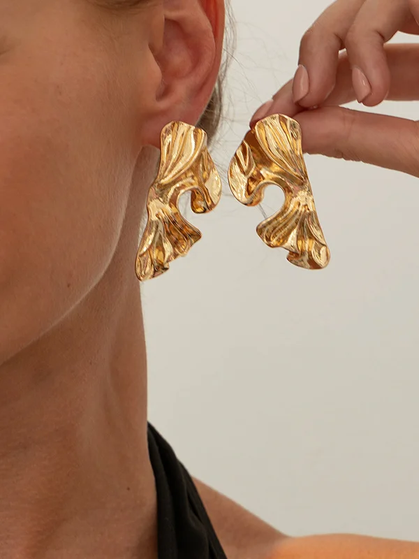 Geometric Normcore Drop Earrings