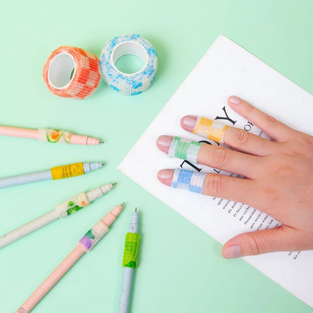 Cross Stitch Finger Protection Cover Embroidery Pain Relief Finger Sleeves(2.5*45cm)