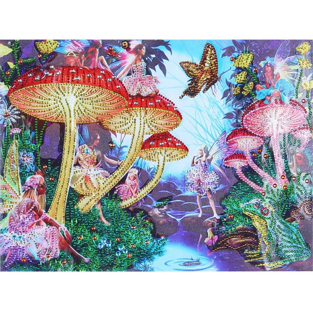 5D Special-Shaped Special Diamond Painting Cross Stitch Embroidery Mosaic Kit (B)