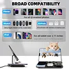Tablet Phone Holder Magsafe Magnetic Three-in-one Wireless Charger Desktop Fast Charging Base Foldable 4-in-1 Charging Base Multiple Apple Device Wireless Charging Station, Suitable for Huawei Apple 15 iPhone 14 Charging Universal Apple Watch 9 Watch