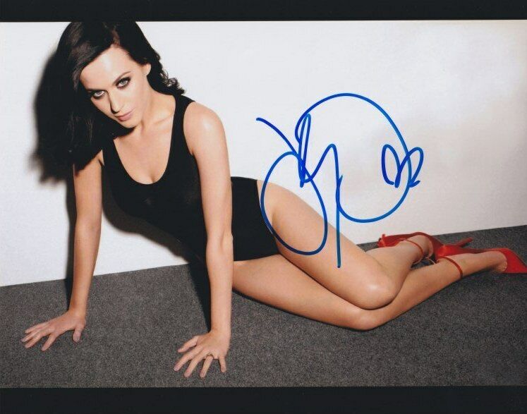 Katy Perry signed 8x10 Photo Poster painting in-person