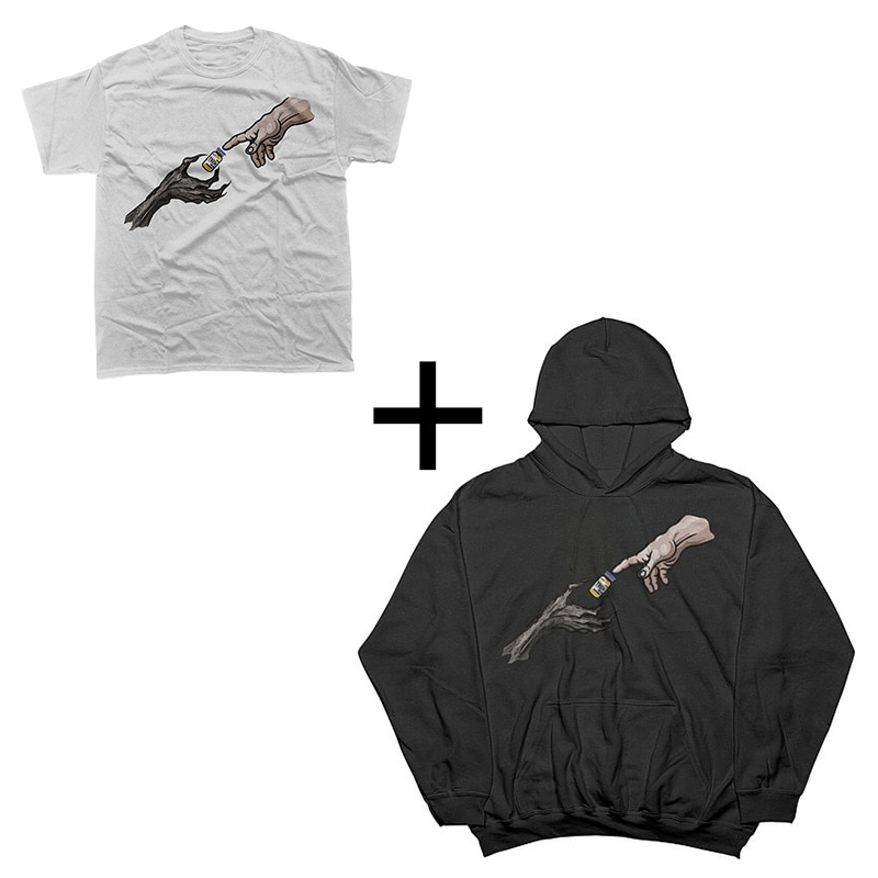Gym | Darkness Antidote Printed T-shirt&Hoodie-Front