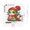 Diamond Painting -DIY Round Drill Winter Dragon