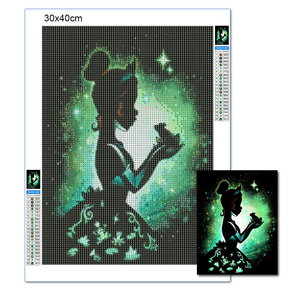 

Blackboard Cartoon Figure - Round Drill Diamond Painting - 30*40CM, 03, 501 Original