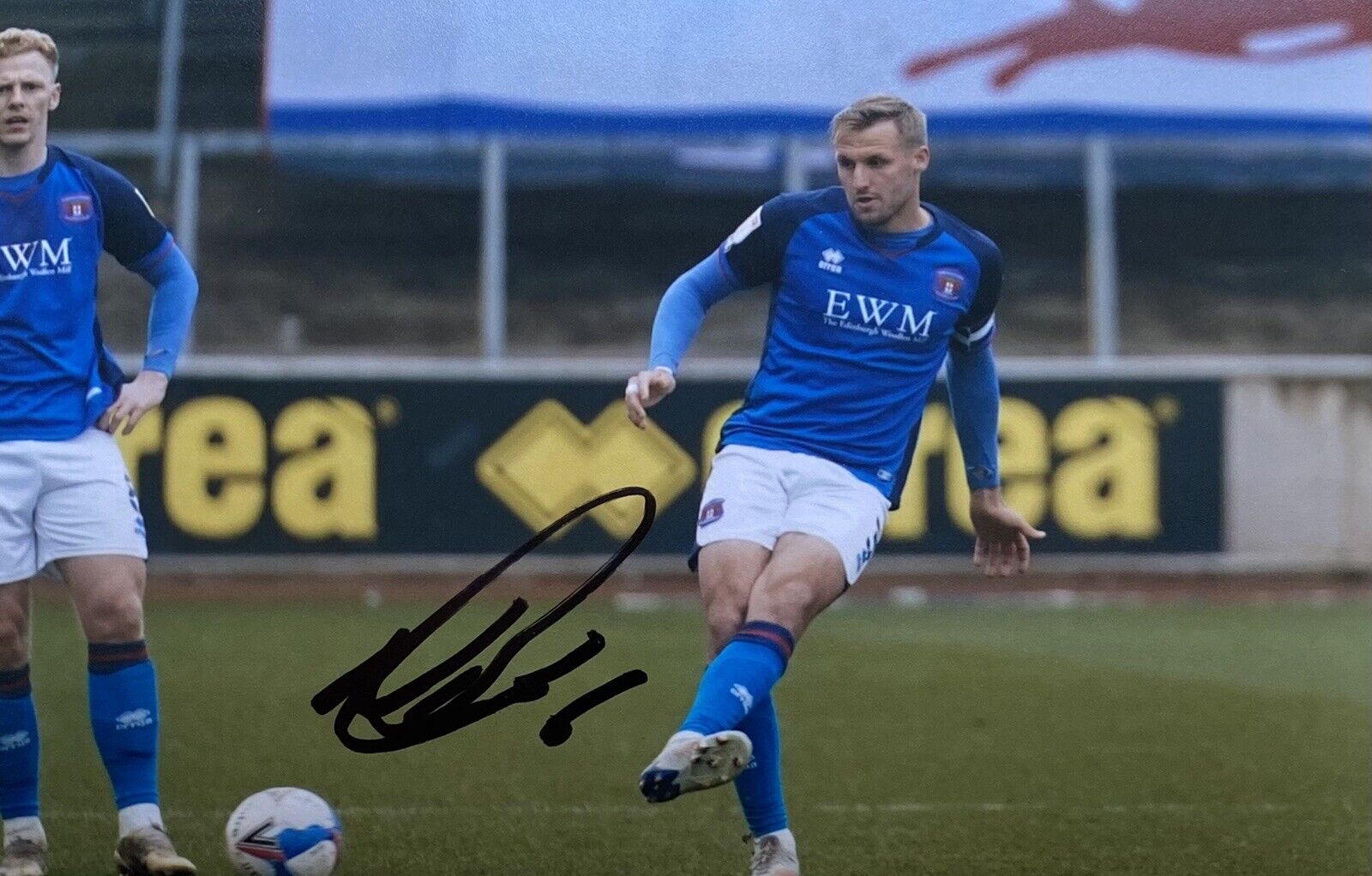 Nick Anderton Genuine Hand Signed Carlisle United 6X4 Photo Poster painting